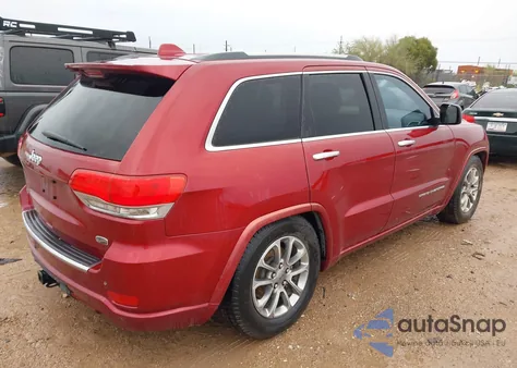 2014 Jeep Grand Cherokee Overland из США, поврежденный, VIN 1C4RJFCG2EC265122